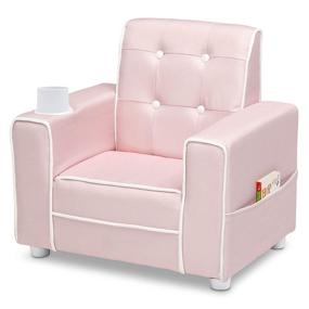 img 1 attached to Delta Children Chelsea Upholstered Holder Furniture for Kids' Furniture