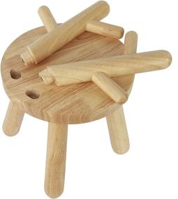 img 2 attached to Organic Hardwood Children's Home Store - Perfect for Preschool, Kindergarten, and Kids' Furniture