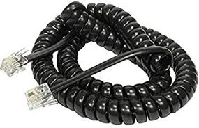 img 4 attached to IMBAPrice® Black Telephone Headset Cable Office Electronics