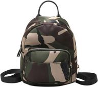 queena fashion camouflage 🎒 backpack: stylish and practical shoulder bag логотип