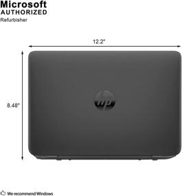 img 1 attached to 💻 Восстановленный ноутбук HP EliteBook 820 G2 - 12.5 дюймов, Intel Core i5-5300U, 8 ГБ ОЗУ, 256 ГБ SSD, Windows 10 Pro 64 бит