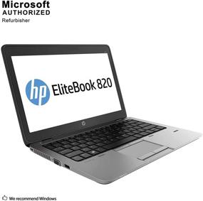 img 2 attached to 💻 Renewed HP EliteBook 820 G2 Laptop - 12.5in Intel Core i5-5300U, 8GB RAM, 256GB SSD, Windows 10 Pro 64bit