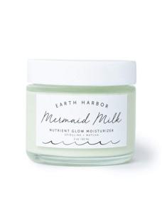 img 4 attached to 💦 Earth Harbor Mermaid Milk Nutrient Glow Moisturizer - Lightweight Botanical Hydration with Matcha and Spirulina - 100% Non-GMO + Plant-Based