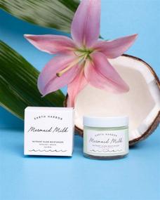 img 1 attached to 💦 Earth Harbor Mermaid Milk Nutrient Glow Moisturizer - Lightweight Botanical Hydration with Matcha and Spirulina - 100% Non-GMO + Plant-Based