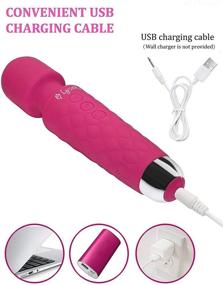 img 1 attached to Powerful Personal Rechargeable Waterproof Vibration