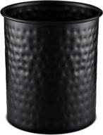 monarch abode large hand-hammered black kitchen utensil holder crock: organize your kitchen in style! логотип