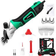 anbull 550w electric sheep shears - professional 6-speed clippers 🐑 for farm livestock, goats, alpaca, lamas, horse, cattle & large dog grooming логотип