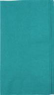 🍽️ премиум 2-слойные салфетки для ужина цвета морской волны - 125 шт./упаковка, 15"x17" для элегантного сервирования столовой таблицы логотип