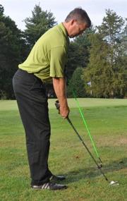 img 1 attached to Master Your Swing with the Perfect Release Golf Club Swing Plane Trainer Aid