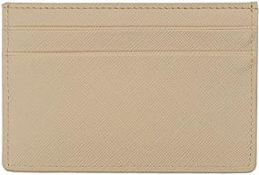 img 1 attached to Genuine Leather Window Card Men's Accessories Wallet by TOVIER - Wallets, Card Cases, and Money Organizers