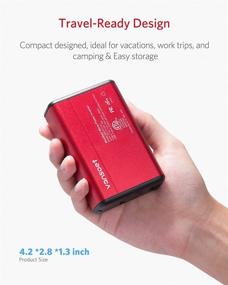 img 3 attached to 🔋 Vansoet 150W Power Inverter DC 12V to 110V AC Car Inverter with Dual USB Car Adapter - Red: Powerful and Convenient Car Inverter for On-the-Go Charging