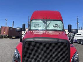 img 1 attached to TRUCK N SHADEZ: Semitruck Window Shades for Windshield and Side Windows | Designed by a Truck Driver, for Truckers | Any Make, Model, or Year Big Rig Trucks, Privacy & UV Protection | Cover Shade with Visor