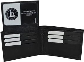 img 3 attached to Бумажник Leatherboss Bifold с окошком на молнии