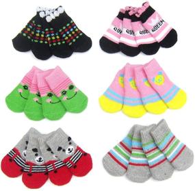 img 4 attached to Alfie Pet Indoor Anti Slip Cotton Dogs