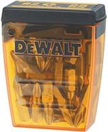 dewalt dw2002b25 phillips bit 25 pack logo