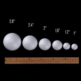 img 2 attached to 🚀 Explore the Universe: Pllieay Solar System Model with 14 Polystyrene Spheres and 10 Bamboo Sticks for School Projects