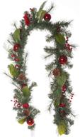 merrily garland berries lights ornaments logo