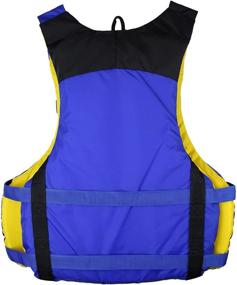 img 3 attached to Stohlquist FIT Youth (50-90 Lbs) High Mobility Coast Guard Approved Life Jacket 🧒 Vest - Lightweight Buoyancy Foam, Fully Adjustable for Children & Juniors - Blue & Black