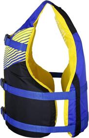 img 2 attached to Stohlquist FIT Youth (50-90 Lbs) High Mobility Coast Guard Approved Life Jacket 🧒 Vest - Lightweight Buoyancy Foam, Fully Adjustable for Children & Juniors - Blue & Black