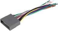 🔌 scosche ha10b: high-quality power/speaker connector for 2006-10 honda civic, simplifying aftermarket stereo installation with color coded wires logo