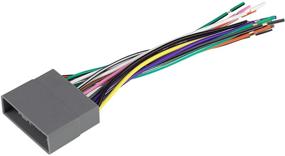 img 4 attached to 🔌 Scosche HA10B: High-Quality Power/Speaker Connector for 2006-10 Honda Civic, Simplifying Aftermarket Stereo Installation with Color Coded Wires