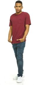 img 2 attached to 👕 Vibrant Wholesale Cotton Pocket T-Shirts for Added Style!