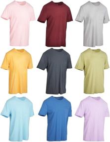 img 4 attached to 👕 Vibrant Wholesale Cotton Pocket T-Shirts for Added Style!