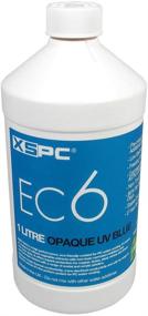 img 4 attached to 💧 XSPC EC6 Blue Opaque Water Cooling Coolant - 1000ml Premix