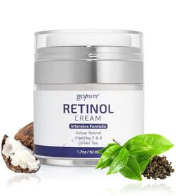 img 4 attached to 🌟 goPure Retinol Face Cream - Revitalizing Retinol Cream for Youthful Skin - Wrinkle-reducing Facial Cream & Age-defying Face Moisturizer for Women - Retinol Cream for a Radiant Glow