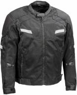 🧥 seo-optimized: milwaukee leather mpm1792 men's black armored textile jacket logo