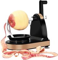 🍎 apple peeler machine - rotary apple pear peeler for women, men, and children with rapid performance logo