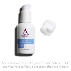 img 3 attached to 🌸 Alpha Skin Care Hyaluronic Acid Facial Moisturizer – Soothing Hydration, Smooths Lines & Wrinkles – For Normal to Dry Skin – 2 Oz