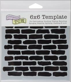 img 1 attached to 🧱 Crafters Workshop Template: 6x6-Inch Bricks for Creative Crafters