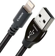 повысьте качество звука с помощью 🔊 audioquest carbon usb a-lightning 0.75m кабеля. логотип