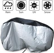 🚲 lotfancy waterproof bike cover – outdoor storage for mountain and road bicycles, rain uv snow dust wind proof logo