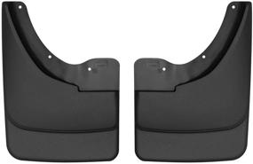 img 4 attached to Husky Liners 57091 Индивидуальные задние грязестражи для Dodge Dakota 2005-2011 в черном цвете