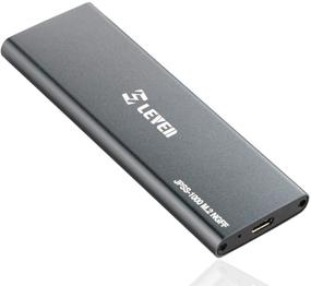 img 4 attached to LEVEN 2TB Переносной SSD на алюминиевом корпусе, внешний накопитель на твердотельных накопителях, Plug and Play, скорость чтения до 540 МБ/с, совместимость с USB 3.1 Gen1/3.0/2.0 (включает кабель USB-C to C/C to A) - JPSS1000-2TB