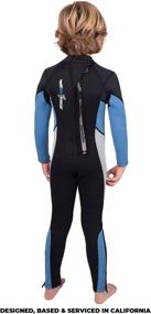 img 2 attached to 👶 Seavenger Scout 3mm Neoprene Kids Wetsuit