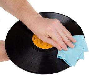 img 3 attached to Record Cleaning Anti Static Cloth Record Happy Accessories & Supplies