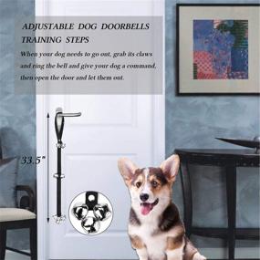 img 1 attached to 🐶 D-BUY 4-in-1 Dog Training Kit - Puppy Training Treats, Dog Treat Pouch, Whistle, Doorbells, Clicker - Perfect Gift for New Pet Owners, Training Dogs