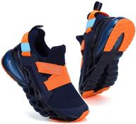 coolloog kids sneakers: stylish and breathable athletic tennis shoes for boys and girls logo