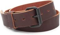 👔 timeless style with classic leather everyday belt grain logo