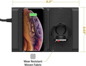 img 3 attached to SCOSCHE BLKIT4-SP BaseLynx Qi-Certified Modular Wireless Charging Dock for Apple Watches and Qi-Enabled Devices