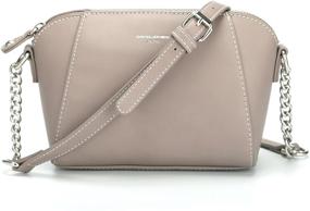 img 4 attached to DAVIDJONES Women Purses Leather Cross Body