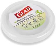 glad eco compostable compartment plates logo