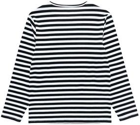 img 3 attached to UNACOO Crewneck Long Sleeve T Shirt Stripes Girls' Clothing in Tops, Tees & Blouses
