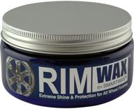 🔹 усилите свои колеса с smartwax 10100 rim wax: максимальный блеск и защита - 8 унций. логотип