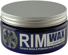 img 2 attached to 🔹 Усилите свои колеса с Smartwax 10100 Rim Wax: максимальный блеск и защита - 8 унций.