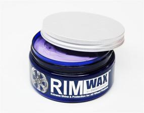 img 1 attached to 🔹 Усилите свои колеса с Smartwax 10100 Rim Wax: максимальный блеск и защита - 8 унций.