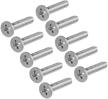 uxcell m4x18mm phillips stainless fasteners logo